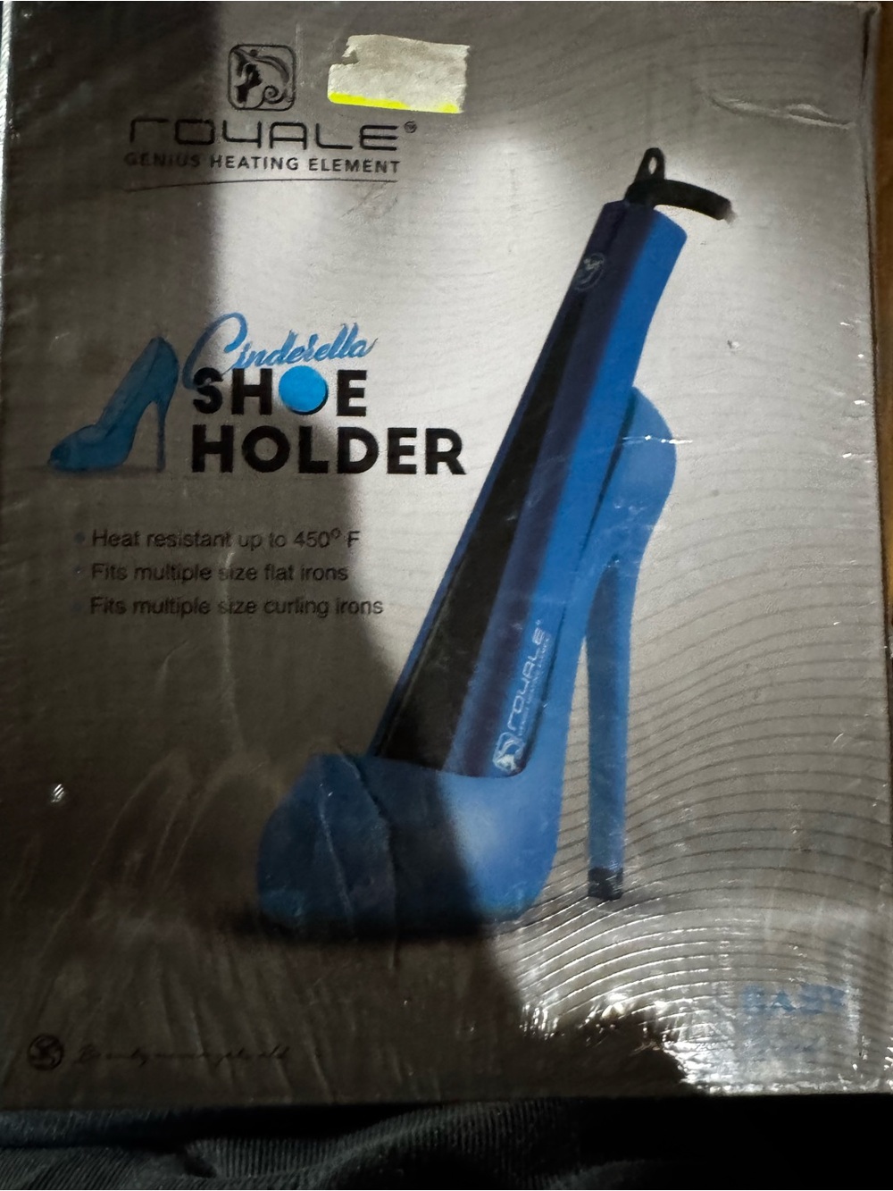 Cinderella Shoe Holder Heat-Resistant Styling Tool - Blue